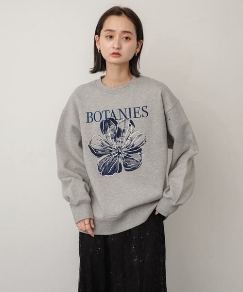 SENSE OF PLACE by URBAN RESEARCH / センスオブプレイス バイ アーバンリサーチ スウェット | シシュウグラフィックルーズスウェット | 詳細1