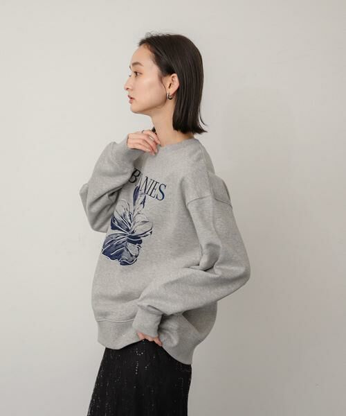 SENSE OF PLACE by URBAN RESEARCH / センスオブプレイス バイ アーバンリサーチ スウェット | シシュウグラフィックルーズスウェット | 詳細2