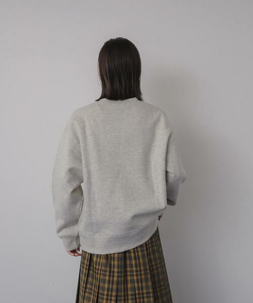 SENSE OF PLACE by URBAN RESEARCH / センスオブプレイス バイ アーバンリサーチ スウェット | シシュウグラフィックルーズスウェット | 詳細22