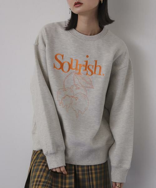 SENSE OF PLACE by URBAN RESEARCH / センスオブプレイス バイ アーバンリサーチ スウェット | シシュウグラフィックルーズスウェット | 詳細24