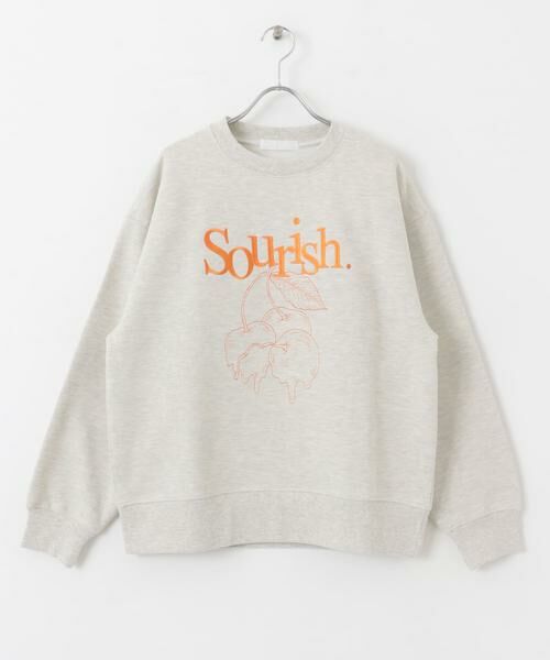 SENSE OF PLACE by URBAN RESEARCH / センスオブプレイス バイ アーバンリサーチ スウェット | シシュウグラフィックルーズスウェット | 詳細25