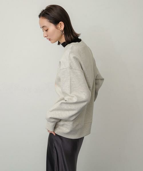 SENSE OF PLACE by URBAN RESEARCH / センスオブプレイス バイ アーバンリサーチ スウェット | シシュウグラフィックルーズスウェット | 詳細13