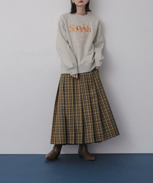 SENSE OF PLACE by URBAN RESEARCH / センスオブプレイス バイ アーバンリサーチ スウェット | シシュウグラフィックルーズスウェット | 詳細20