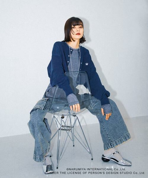 SENSE OF PLACE by URBAN RESEARCH / センスオブプレイス バイ アーバンリサーチ スウェット | 『別注』ANGEL BLUE×SOP　ショートスウェット | 詳細11