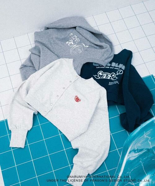 SENSE OF PLACE by URBAN RESEARCH / センスオブプレイス バイ アーバンリサーチ スウェット | 『別注』ANGEL BLUE×SOP　ショートスウェット | 詳細12