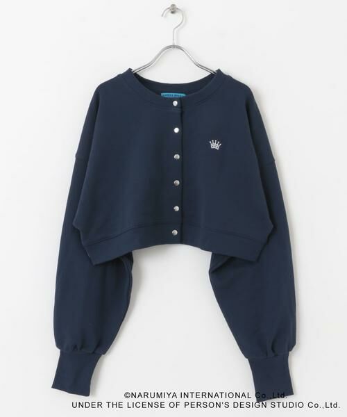 SENSE OF PLACE by URBAN RESEARCH / センスオブプレイス バイ アーバンリサーチ スウェット | 『別注』ANGEL BLUE×SOP　ショートスウェット | 詳細14