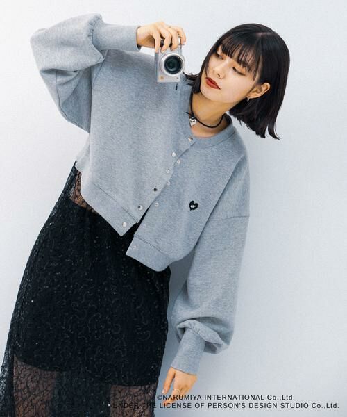 SENSE OF PLACE by URBAN RESEARCH / センスオブプレイス バイ アーバンリサーチ スウェット | 『別注』ANGEL BLUE×SOP　ショートスウェット | 詳細22