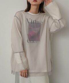 SENSE OF PLACE by URBAN RESEARCH / センスオブプレイス バイ アーバンリサーチ Tシャツ | シアーチュールトップ