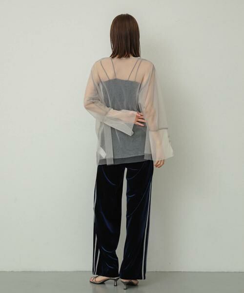 SENSE OF PLACE by URBAN RESEARCH / センスオブプレイス バイ アーバンリサーチ Tシャツ | シアーチュールトップ | 詳細13