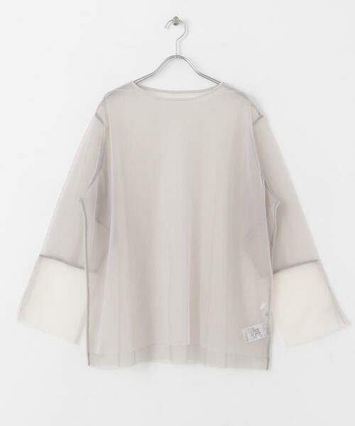 SENSE OF PLACE by URBAN RESEARCH / センスオブプレイス バイ アーバンリサーチ Tシャツ | シアーチュールトップ | 詳細14