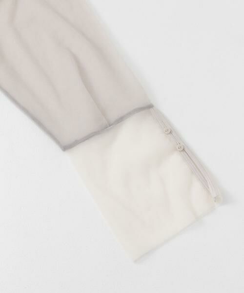 SENSE OF PLACE by URBAN RESEARCH / センスオブプレイス バイ アーバンリサーチ Tシャツ | シアーチュールトップ | 詳細15