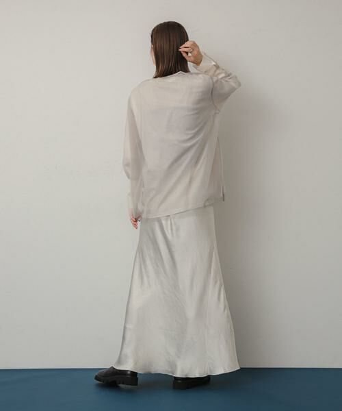 SENSE OF PLACE by URBAN RESEARCH / センスオブプレイス バイ アーバンリサーチ Tシャツ | シアーチュールトップ | 詳細7