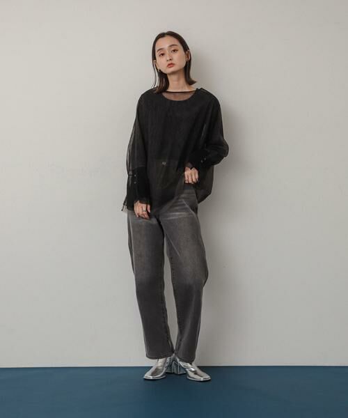 SENSE OF PLACE by URBAN RESEARCH / センスオブプレイス バイ アーバンリサーチ Tシャツ | シアーチュールトップ | 詳細19