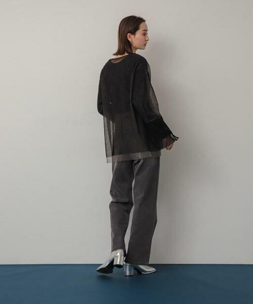 SENSE OF PLACE by URBAN RESEARCH / センスオブプレイス バイ アーバンリサーチ Tシャツ | シアーチュールトップ | 詳細20