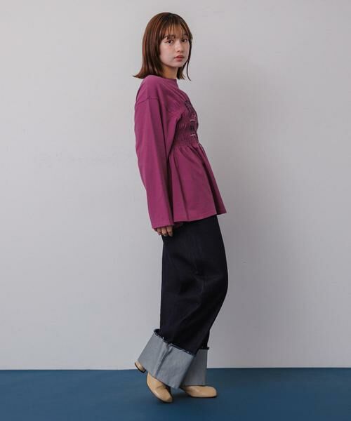 SENSE OF PLACE by URBAN RESEARCH / センスオブプレイス バイ アーバンリサーチ Tシャツ | シャーリンググラフィックロングスリーブTシャツ | 詳細4