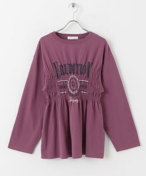 SENSE OF PLACE by URBAN RESEARCH / センスオブプレイス バイ アーバンリサーチ Tシャツ | シャーリンググラフィックロングスリーブTシャツ | 詳細5