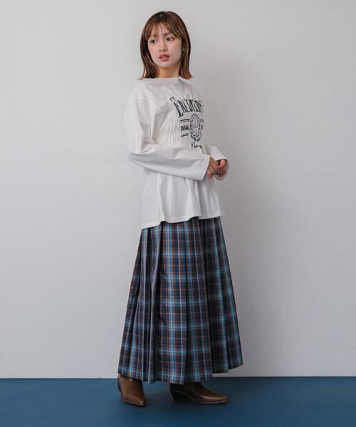 SENSE OF PLACE by URBAN RESEARCH / センスオブプレイス バイ アーバンリサーチ Tシャツ | シャーリンググラフィックロングスリーブTシャツ | 詳細12