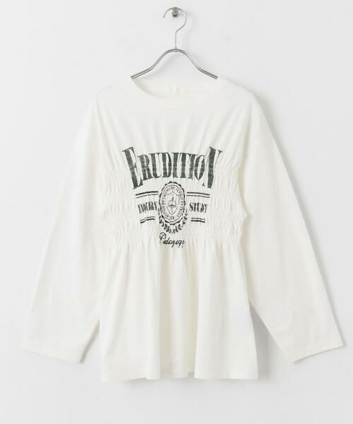 SENSE OF PLACE by URBAN RESEARCH / センスオブプレイス バイ アーバンリサーチ Tシャツ | シャーリンググラフィックロングスリーブTシャツ | 詳細13