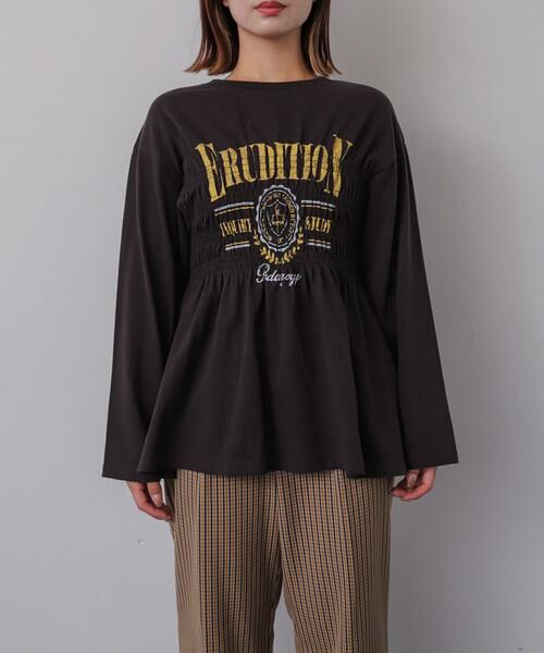 SENSE OF PLACE by URBAN RESEARCH / センスオブプレイス バイ アーバンリサーチ Tシャツ | シャーリンググラフィックロングスリーブTシャツ | 詳細19