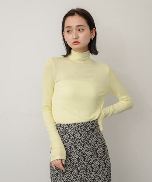 SENSE OF PLACE by URBAN RESEARCH / センスオブプレイス バイ アーバンリサーチ Tシャツ | メローハイネックトップ | 詳細1