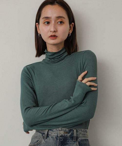 SENSE OF PLACE by URBAN RESEARCH / センスオブプレイス バイ アーバンリサーチ Tシャツ | メローハイネックトップ | 詳細9