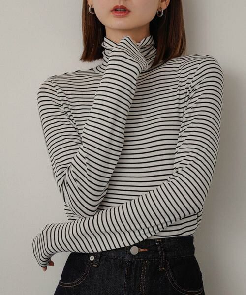 SENSE OF PLACE by URBAN RESEARCH / センスオブプレイス バイ アーバンリサーチ Tシャツ | メローハイネックトップ | 詳細24