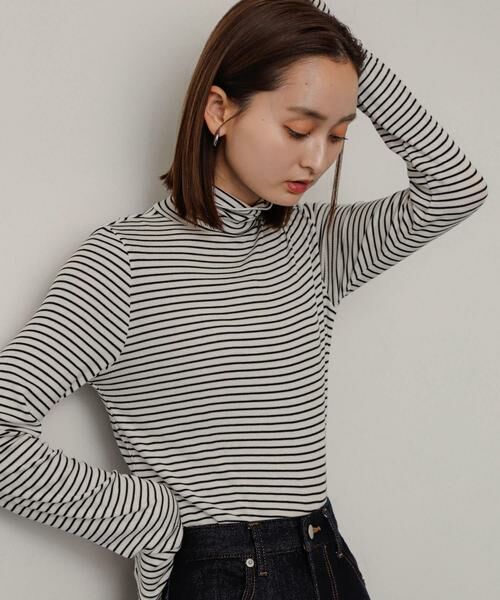 SENSE OF PLACE by URBAN RESEARCH / センスオブプレイス バイ アーバンリサーチ Tシャツ | メローハイネックトップ | 詳細25