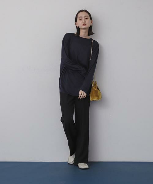 SENSE OF PLACE by URBAN RESEARCH / センスオブプレイス バイ アーバンリサーチ Tシャツ | ラウンドテールシアールーズトップ | 詳細3