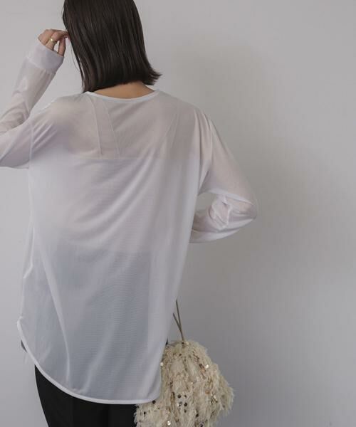 SENSE OF PLACE by URBAN RESEARCH / センスオブプレイス バイ アーバンリサーチ Tシャツ | ラウンドテールシアールーズトップ | 詳細10