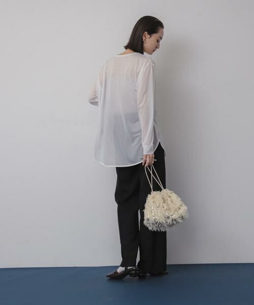 SENSE OF PLACE by URBAN RESEARCH / センスオブプレイス バイ アーバンリサーチ Tシャツ | ラウンドテールシアールーズトップ | 詳細13