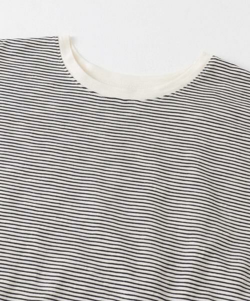 SENSE OF PLACE by URBAN RESEARCH / センスオブプレイス バイ アーバンリサーチ Tシャツ | シアーボーダールーズトップ | 詳細15