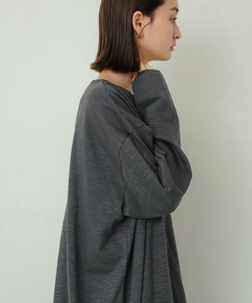 SENSE OF PLACE by URBAN RESEARCH / センスオブプレイス バイ アーバンリサーチ Tシャツ | シアーボーダールーズトップ | 詳細17