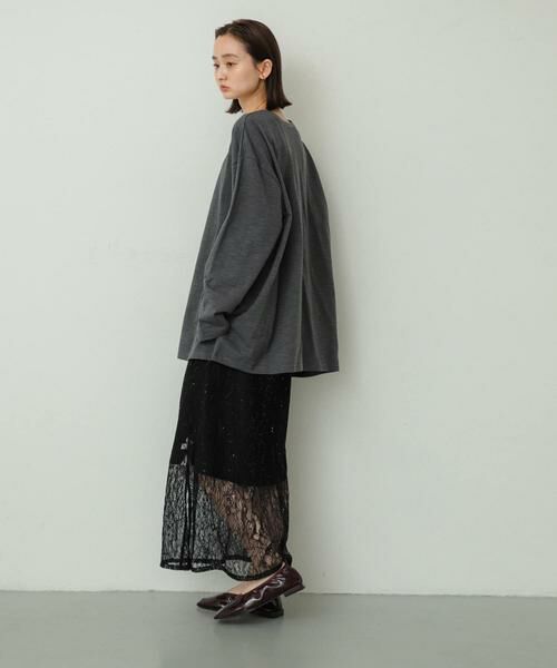 SENSE OF PLACE by URBAN RESEARCH / センスオブプレイス バイ アーバンリサーチ Tシャツ | シアーボーダールーズトップ | 詳細20