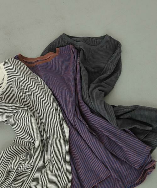 SENSE OF PLACE by URBAN RESEARCH / センスオブプレイス バイ アーバンリサーチ Tシャツ | シアーボーダールーズトップ | 詳細23