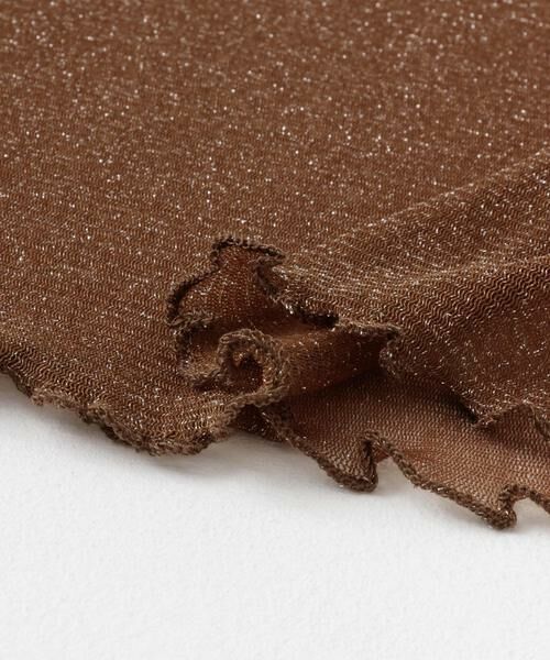 SENSE OF PLACE by URBAN RESEARCH / センスオブプレイス バイ アーバンリサーチ Tシャツ | ラメシアーハイネックトップ | 詳細11