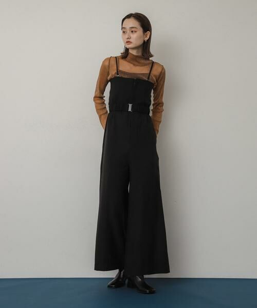 SENSE OF PLACE by URBAN RESEARCH / センスオブプレイス バイ アーバンリサーチ Tシャツ | ラメシアーハイネックトップ | 詳細3