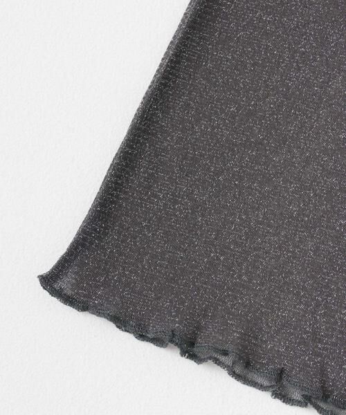 SENSE OF PLACE by URBAN RESEARCH / センスオブプレイス バイ アーバンリサーチ Tシャツ | ラメシアーハイネックトップ | 詳細24