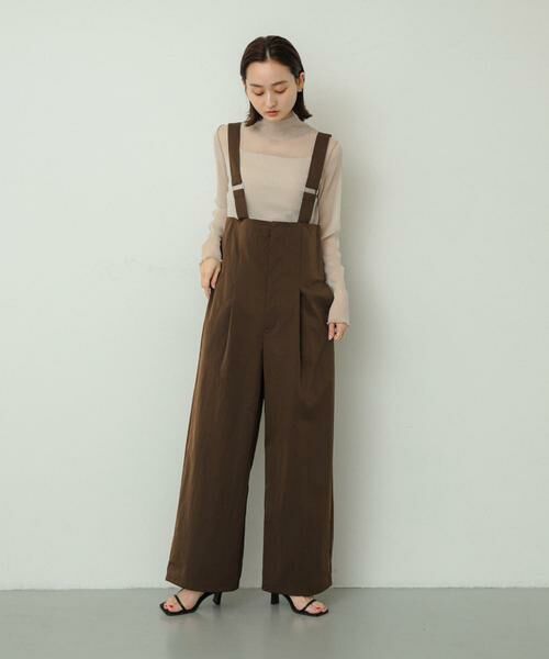 SENSE OF PLACE by URBAN RESEARCH / センスオブプレイス バイ アーバンリサーチ Tシャツ | ラメシアーハイネックトップ | 詳細30