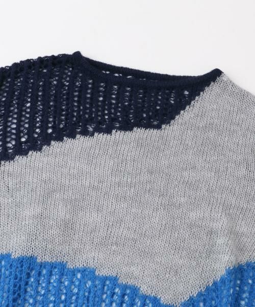 SENSE OF PLACE by URBAN RESEARCH / センスオブプレイス バイ アーバンリサーチ ニット・セーター | モヘアタッチパッチワークセーター | 詳細29