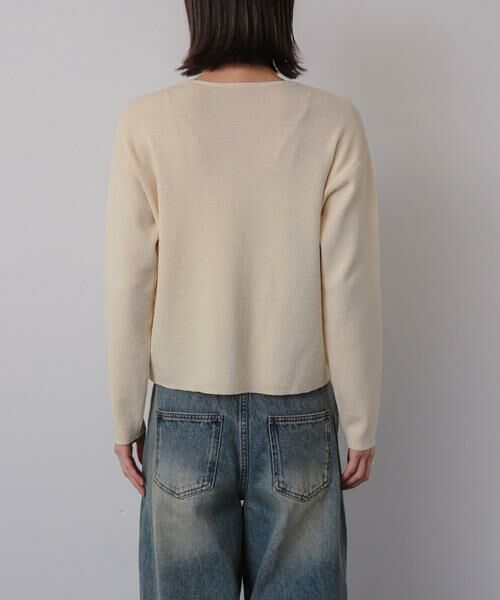 SENSE OF PLACE by URBAN RESEARCH / センスオブプレイス バイ アーバンリサーチ ニット・セーター | 2WAYフリルレイヤードセーター | 詳細22