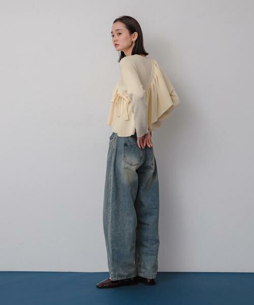 SENSE OF PLACE by URBAN RESEARCH / センスオブプレイス バイ アーバンリサーチ ニット・セーター | 2WAYフリルレイヤードセーター | 詳細16