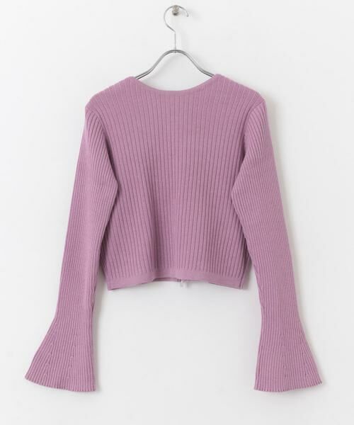 SENSE OF PLACE by URBAN RESEARCH / センスオブプレイス バイ アーバンリサーチ ニット・セーター | フレアスリーブジップセーター | 詳細16