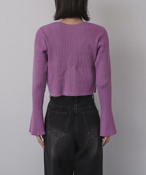 SENSE OF PLACE by URBAN RESEARCH / センスオブプレイス バイ アーバンリサーチ ニット・セーター | フレアスリーブジップセーター | 詳細12