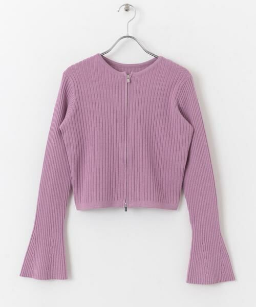 SENSE OF PLACE by URBAN RESEARCH / センスオブプレイス バイ アーバンリサーチ ニット・セーター | フレアスリーブジップセーター | 詳細14