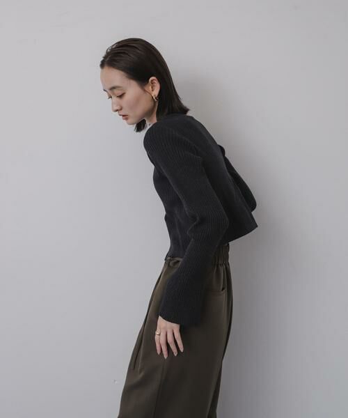 SENSE OF PLACE by URBAN RESEARCH / センスオブプレイス バイ アーバンリサーチ ニット・セーター | フレアスリーブジップセーター | 詳細21