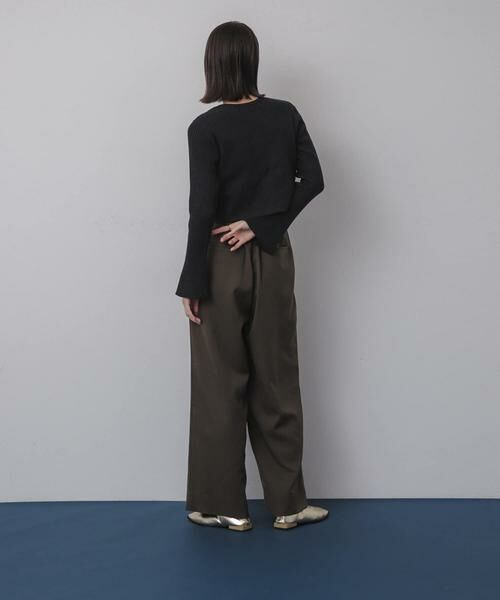 SENSE OF PLACE by URBAN RESEARCH / センスオブプレイス バイ アーバンリサーチ ニット・セーター | フレアスリーブジップセーター | 詳細23