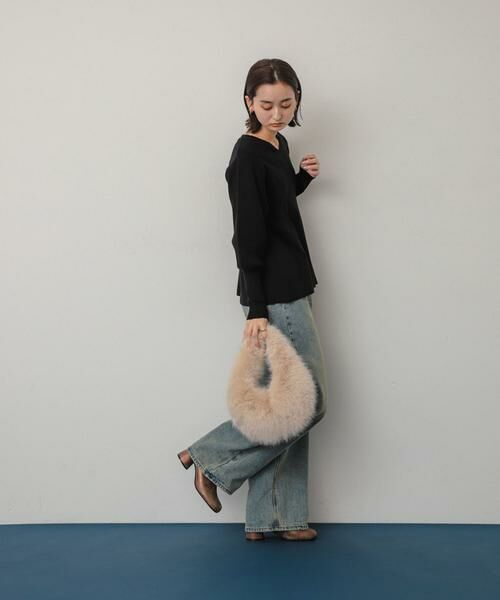 SENSE OF PLACE by URBAN RESEARCH / センスオブプレイス バイ アーバンリサーチ ニット・セーター | Vネックウエストタックセーター | 詳細16