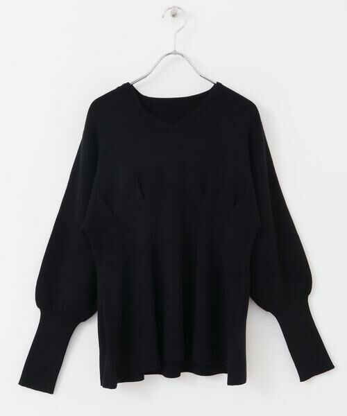 SENSE OF PLACE by URBAN RESEARCH / センスオブプレイス バイ アーバンリサーチ ニット・セーター | Vネックウエストタックセーター | 詳細18
