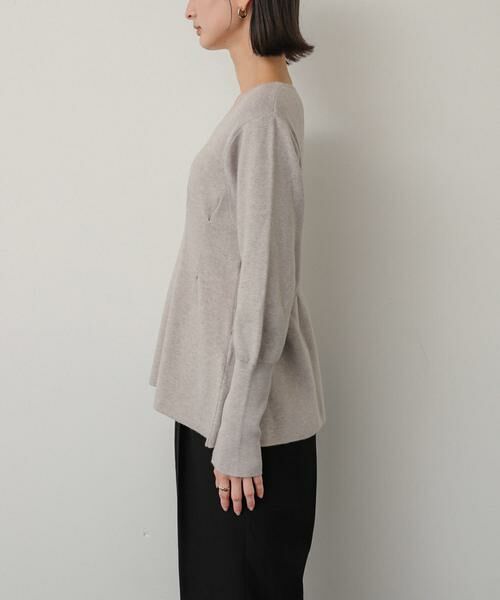 SENSE OF PLACE by URBAN RESEARCH / センスオブプレイス バイ アーバンリサーチ ニット・セーター | Vネックウエストタックセーター | 詳細29
