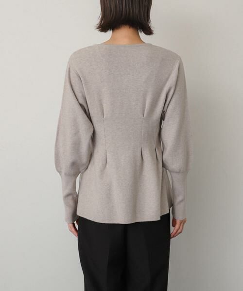 SENSE OF PLACE by URBAN RESEARCH / センスオブプレイス バイ アーバンリサーチ ニット・セーター | Vネックウエストタックセーター | 詳細30